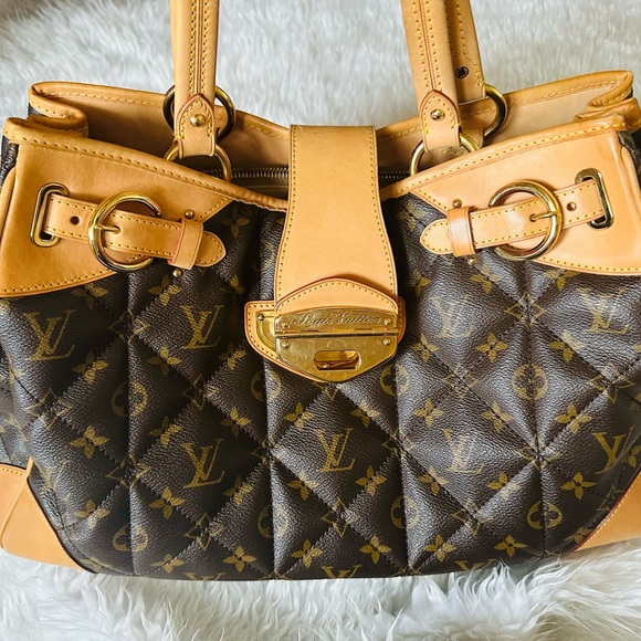 Louis Vuitton Brown and Tan Quilted Shoulder Bag - Picture 2 of 15